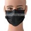 manufacturer 50pcs Box disposable black 3 ply face mask breathable Earloop custom Disposable Black