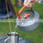 New Arrival Pots Japanese Aluminum Tea Hanging Portable Outdoor Cooking Kettle Camping
