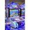 Children's entertainment video game fishing machine, players can choose beginner, intermediate, and advanced fishing rods to drop small fish on the screen. The higher the level of fishing rod, the less likely it is to break halfway. At the beginning of th