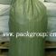 Green polypropylene bags for garbage