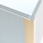 Rectangular edge tile decorative aluminum wire strip aluminum alloy line