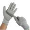 Anti cut gloves grey PU level 5 cut resistant gloves