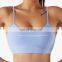 High quality sports bra activewear women gym yoga workout ladies custom logo sports bra open back