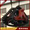 Customized modification of triangular track semi chain track agricultural locomotives