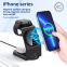 2 3-in-1 Universal Wireless Charging Station USB C Hub Smart Adapter QC3.0 Schnellladestation für Mobiltelefone und Uhren