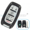 FCC M3N-97395900 Smart key 6 button 433mhz Hitag-AES 4A chip-NCF29A1M for 2017-2021 Chrysler Pacifica PN 68241532 AC