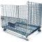 Galvanized Storage Cages Wire Basket Stillage Cage Wire Mesh Containers Warehouse Industrial