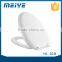 HL-018 MEIYE PP 460*370*65mm Round Soft-closing Toilet Seat Cover Ramp Down Toilet Lid