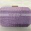 snake pattern pu evening clutch bag for girls wedding party bag