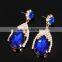 Wholesale High Quality Newest Design Alloy Gold Fancy Diamond Earrings
