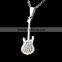 Wholesale stainless steel guitar pendant necklace