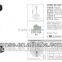 Ronse 6*1W LED Pendant Light Black Housing Simple Design(RS-2303)