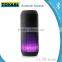 Stereo wireless Bluetooth Speaker with Microphone wireless speaker with LED light FM radio BT speaker