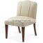 French provincial living room furniture wooden dining chair designs restaurant round back chair