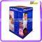 Supermarket Promotion Floor Paper Advertising Display Stand For Snack