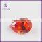 High quality machine cut pear cz for pendent