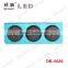 Universal Semi Trailer Red Amber Clear Color Round Led Combined Tail Light