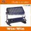 36*10w rgbw ip65 4in1 outdoor led wall washer wedding wall washer