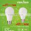Hot patented design!!!!!! LED Bulb A60 E27 Aluminum +Plastic body 806lm 10W LED Bulb in amazing price