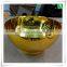 Decoration vacuum formed ABS gold christmas bowls