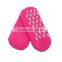 Multi colors antislip custom women moisture gel socks