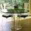 Tri Leg Acrylic Table / acrylic coffee table / acrylic consoloe table / acrylic display table