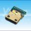 Dongguan Yxcon Mini HDMI 19M solder brass cover HDMI connector