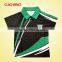 100%polyester dye sublimation men's bowling polo shirts