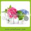 Free deluxe flowers fresh cut hydrangea decoration for main table in wedding banquet.