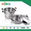 High Quality Three Layer Steamer Pot Set with double bottom