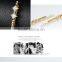 18k gold plated ladies fancy metal hair clips