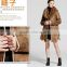 2016 Hot sale New fashion fake Suede fur coat