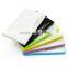 Portable ultra slim 6.8mm thin name card 2200 mah Universal power bank