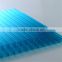 high Quality UV Protection Twin Wall Hollow Polycarbonate Sheets for Skylight Carport Awning Roofing Sheet Swimming poolcovers