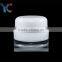 Luxury Round White Cosmetic Jars With Lid