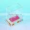 2015 new custom countertop Wholesale Fshion Acrylic glass jewelry display cabinet with Experienced Factory Made