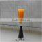 black colored thick stem long champagne glasses