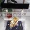 Top Grade counter top led illuminated toys dolls knock-down packing acrylic display case