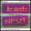 led badge name card