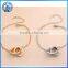 2016 Korean Version Of The Latest Popular Ladies Diamond Bracelet Bicyclic