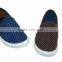 Custom slip on canvas shoes,mesh upper canvas no lace shoes for boys and men