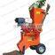 Tree leaves crusher and cutter machine