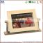 High quality custom wooden photo frame for home decor , photo picture frames wholesale