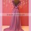 Indian style beads two tone prom dress