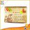 Printable 2016 Cardboard Desk Calendar Chinese Supplier