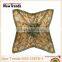 Spring & Summer Green Paisley Young Ladies Imitate Silk Scarf Sqaure Neck Scarf 90*90 cm
