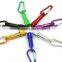 Mini 1 LED Flashlight Carabiner Torch Clip Keychain Camping Lamp Hiking Hook Key Chain Flash light