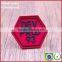 Custom blue embossed clear color sleeve silicone label