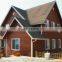 prefab steel structure wooden villa//luxury villa//light steel villa