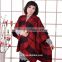 Embroidered autumn/winter cloak shawl collar factory direct sale cashmere shawl